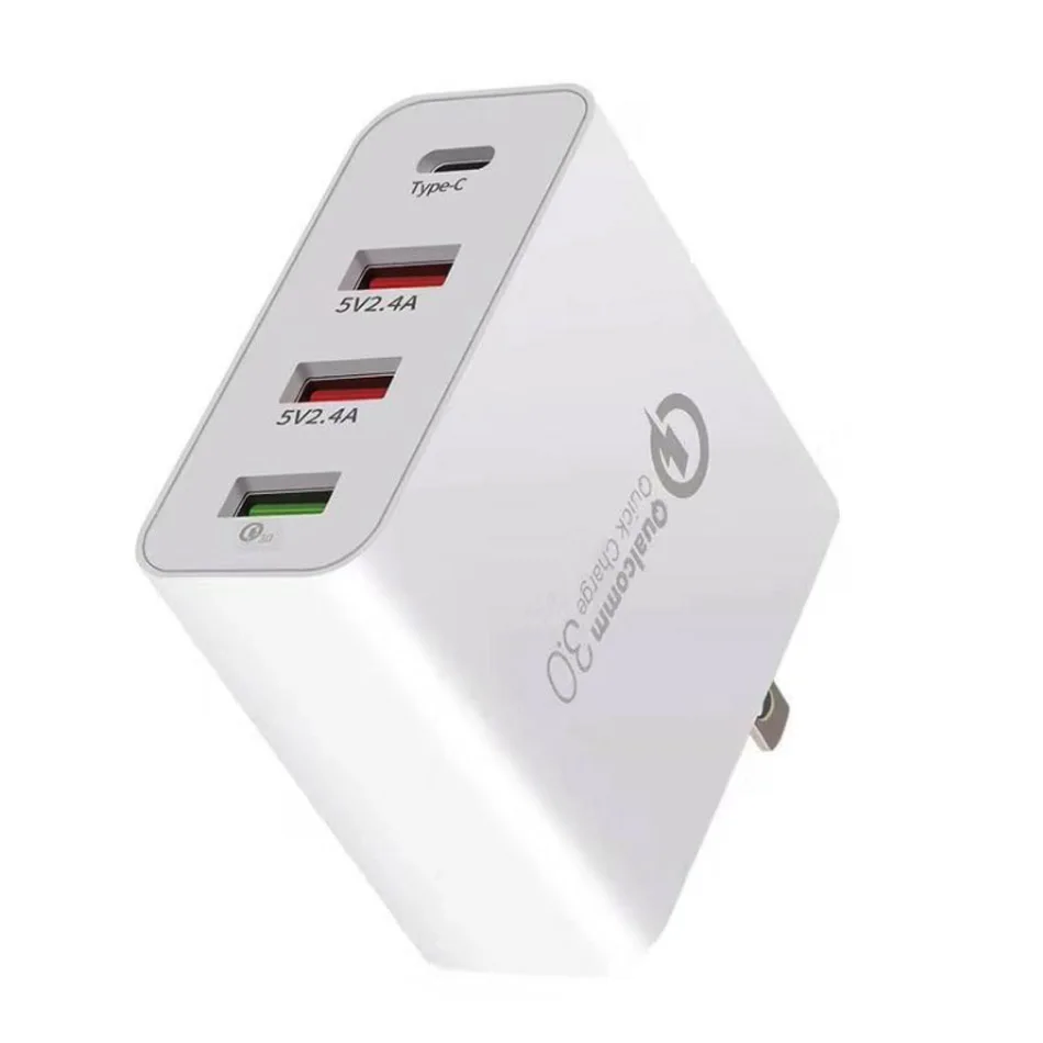 A3P 4 порта USB быстрая зарядка 3,0 Тип C PD зарядное устройство адаптер для huawei iPhone Xiaomi samsung Быстрое настенное зарядное устройство телефон планшет QC 3,0