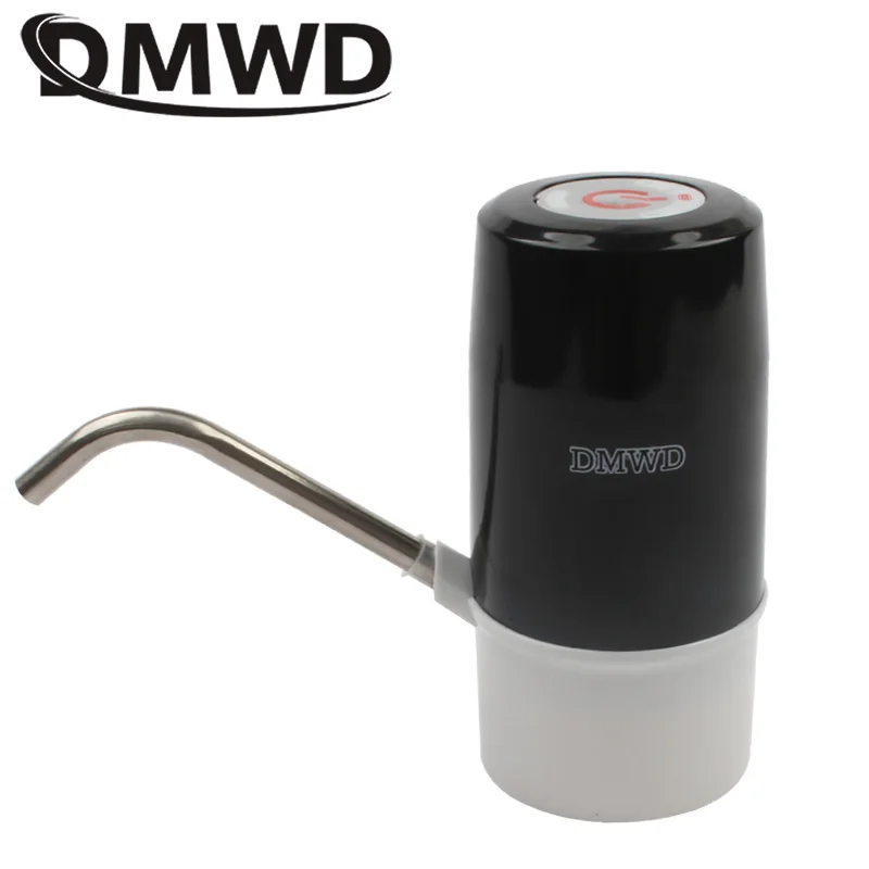 

DMWD Rechargeable Automatic Electric Water Pump Dispenser Wireless Battery Hand Press Manual Suction Unit Gallon Drinking Switch