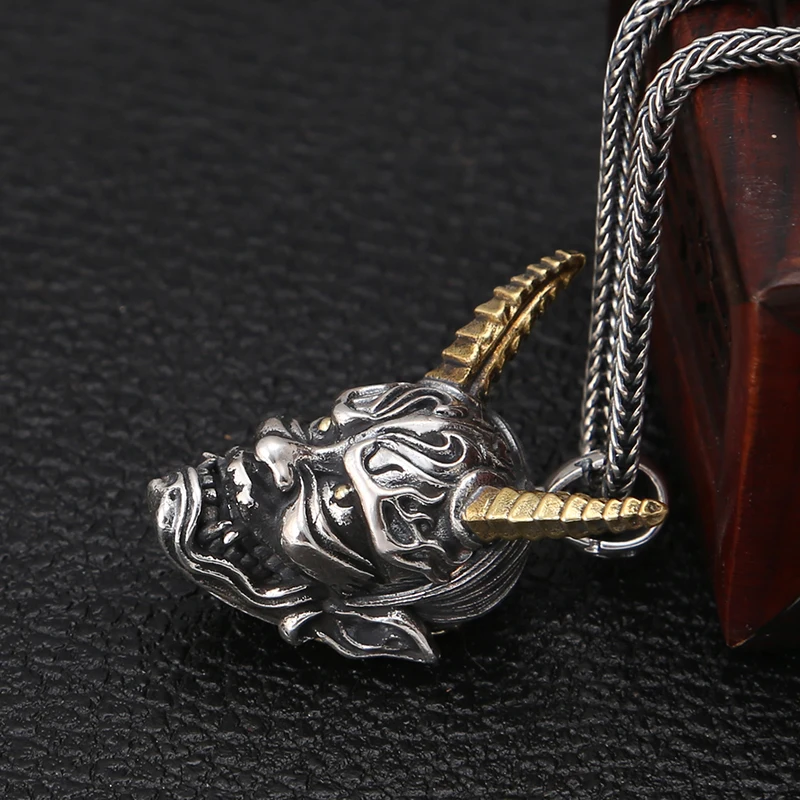 EDC 925 серебро с латунными бусинами нож кулон уличный Паракорд DIY украшения Серебро