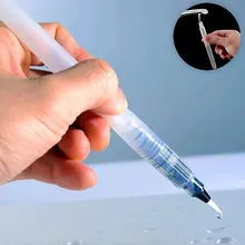 6 шт. ручки-щетки для воды-нейлоновый набор кистей и ручек с водным резервуаром разнообразные наконечники размер для акварели масляная Акриловая картина