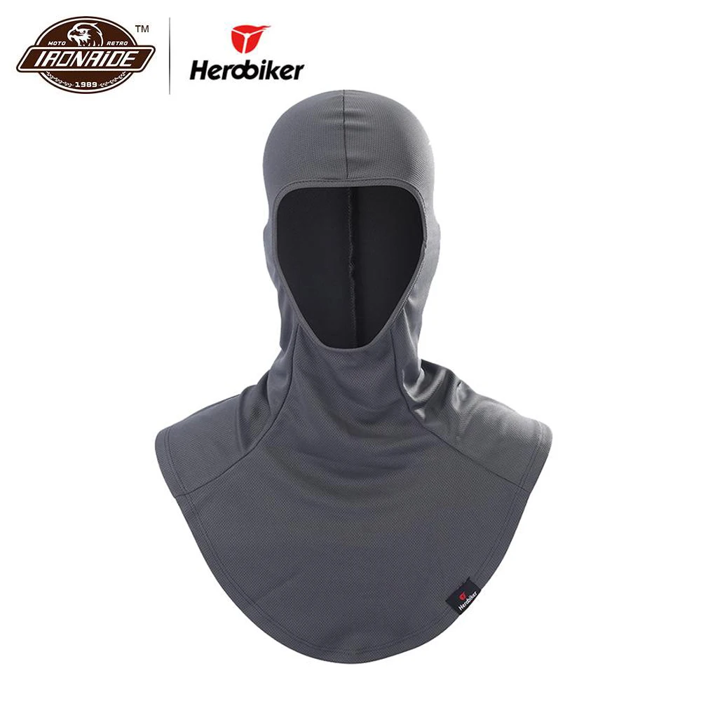 

HEROBIKER Motorcycle Mask Face Shield Balaclava Face Mask Outdoor Motor Helmet Bandana Hood Ski Sport Neck Full Face Mask