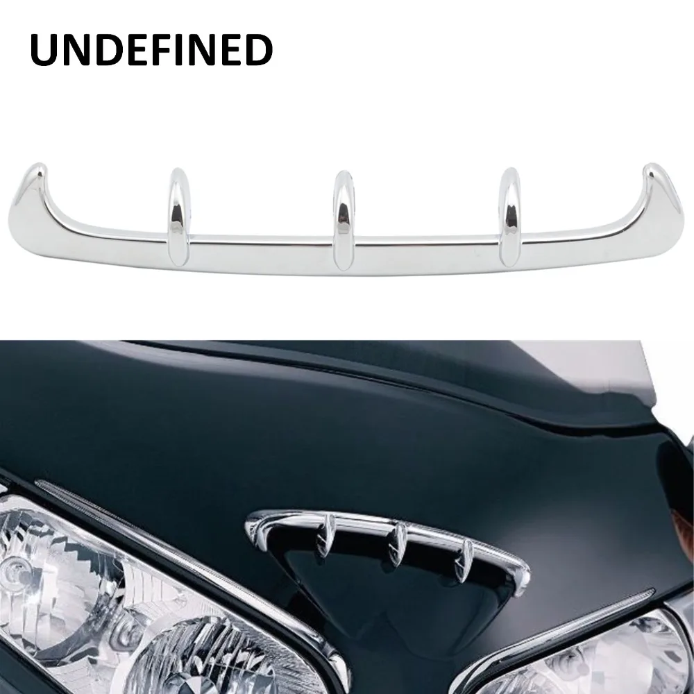 Chrome Motorcycle Air Inlet Decoration Cover For Honda Goldwing GL 1800 GL1800 2001-2007 2008 2009 2010 2011 Fairing Accessories