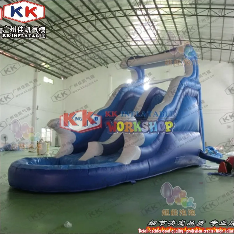 Водная горка Blue Wave надувные игрушки для детей фабрика KK надувная влажная с