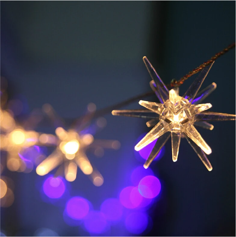 

3.3M Battery Powered Stars Explosion Ball 20 LED Fairy String Lights led Christmas lights Halloween Garden Home Party Decoration