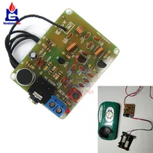 Модуль fm-передатчика постоянного тока 3-6 в, 88-108 МГц, модуль беспроводного микрофона с частотной модуляцией FM, комплекты для самостоятельной сборки, детали платы передатчика