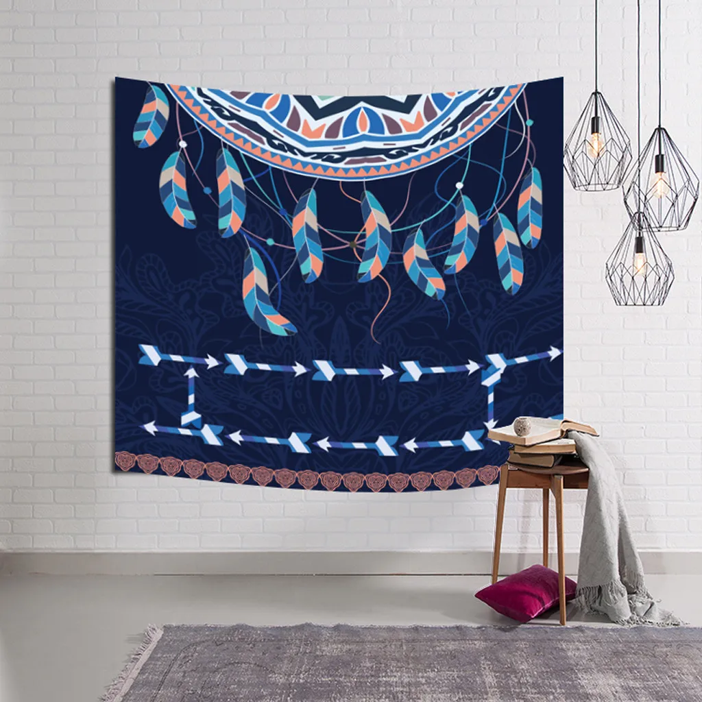 wall hanging tapestry beach decorative Home Textile Bohemia one-sided patterns printing Decor Wall Tapestry F300501 | Дом и сад
