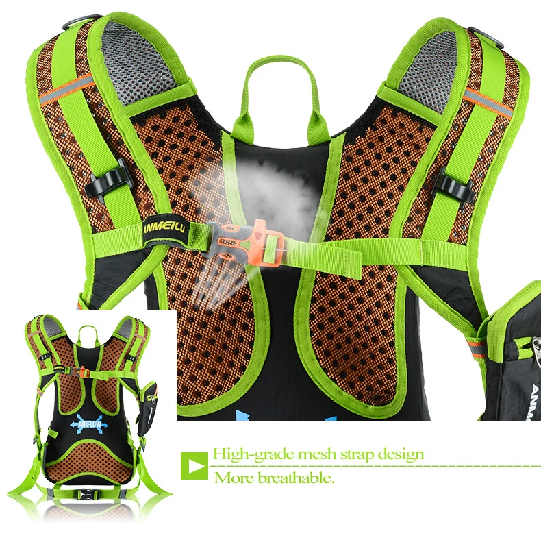 Top Anmeilu 18L Cycling Hydration Backpack Waterproof Nylon Bicycle Bag With Rain Cover Bike Water Bag Climbing Hiking Shoulder Pack 35 Top Anmeilu 18L Cycling Hydration Backpack Waterproof Nylon Bicycle Bag With Rain Cover Bike Water Bag Climbing Hiking Shoulder Pack 35