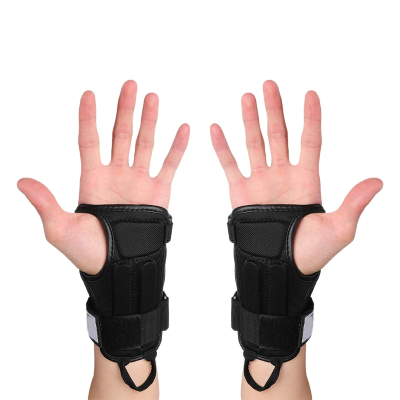 الرياضة في الهواء الطلق قفازات التزلج التزلج التزلج على الجليد والعتاد اليد حماة قفازات Armguard النخيل واقي المعصم