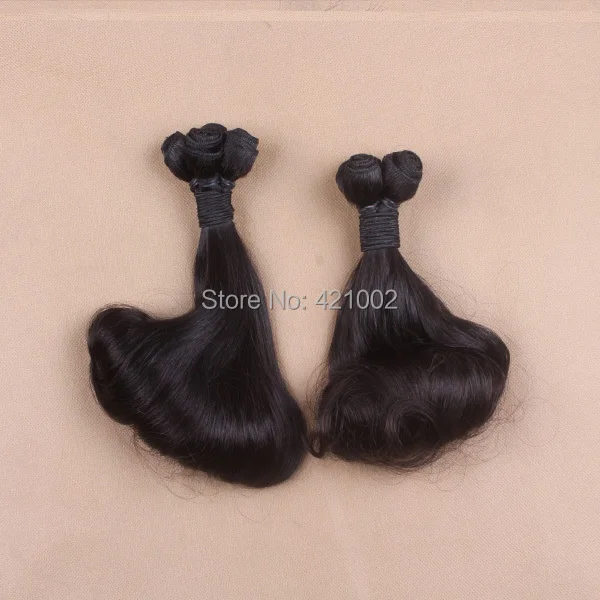 

Now DHL free shipping aunty hair egg curl style 100% human hair natural black color