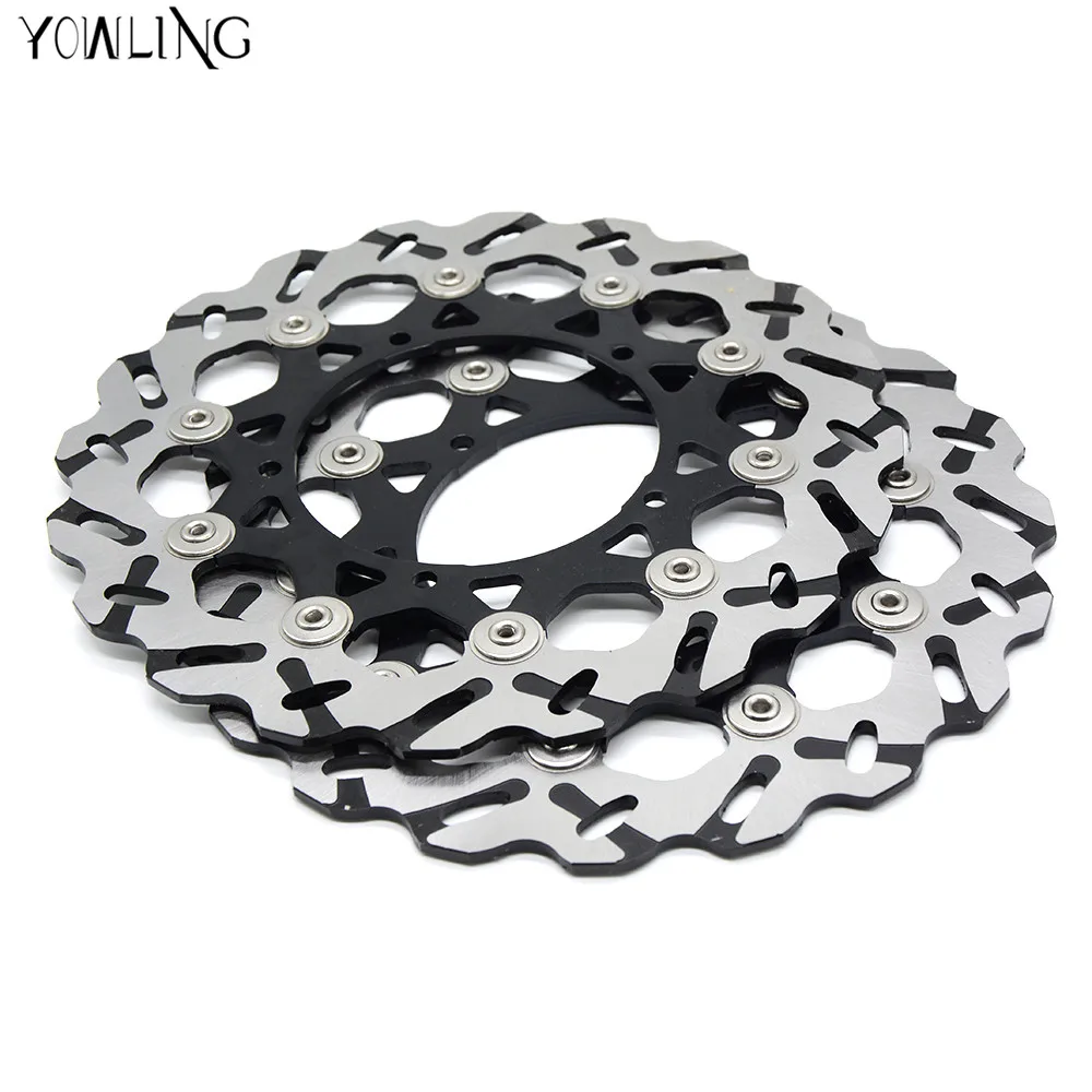 For YAMAHA YZF600 YZF-R6 2003 2004 2005 2006 YZF1000 YZF-R1 2004 2005 2006 Motorcycle Parts Front Floating Brake Discs Rotor цена For YAMAHA YZF600 YZF-R6 2003 2004 2005 2006 YZF1000 YZF-R1 2004 2005 2006 Motorcycle Parts Front Floating Brake Discs Rotor цены онлайн