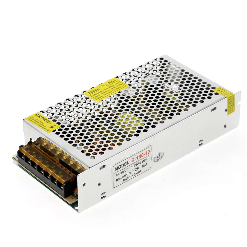 12 V светодиодный Трансформаторы освещения 1A 2A 5A 8.3A 10A 15A 16.7A ...
