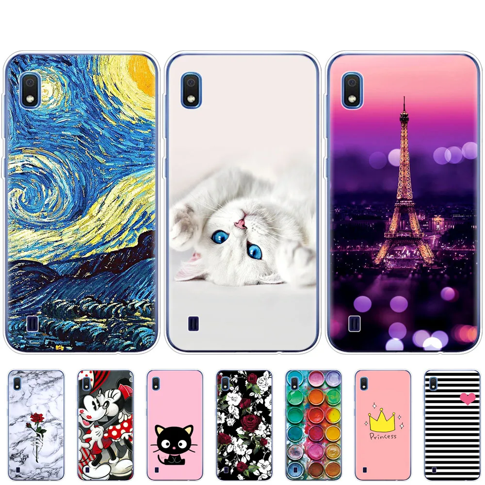 

Case For Samsung A10 Case coque Soft Silicon Back Cover on For Samsung Galaxy A10 copas A 10 SM-A105F A105 A105F bumper
