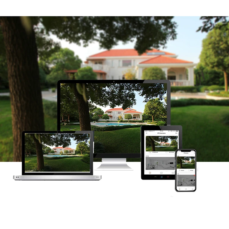  Kingcam 1080P Audio Dome Ip Camera con Microfono 2MP di Sicurezza Interna Ipcam Giorno/Notte Cctv O