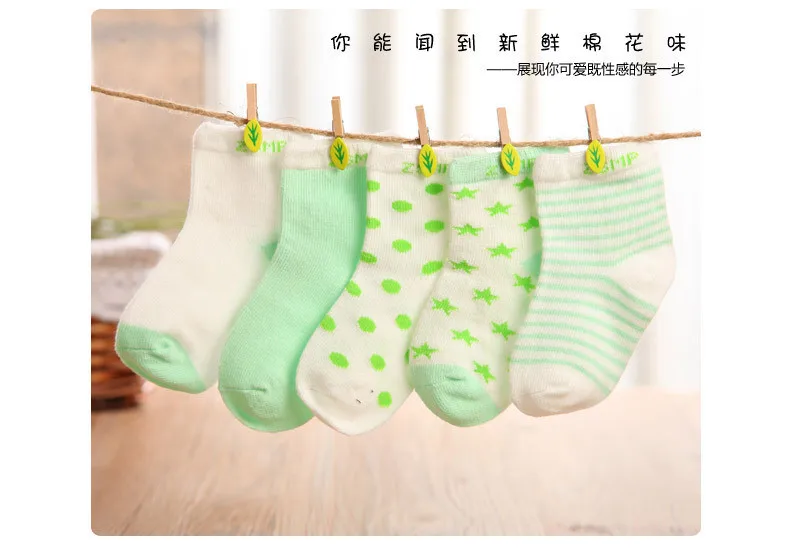 5 пара/лот, хлопковые носки для малышей носки-тапочки для новорожденных Детские хлопковые короткие носки для мальчиков и девочек