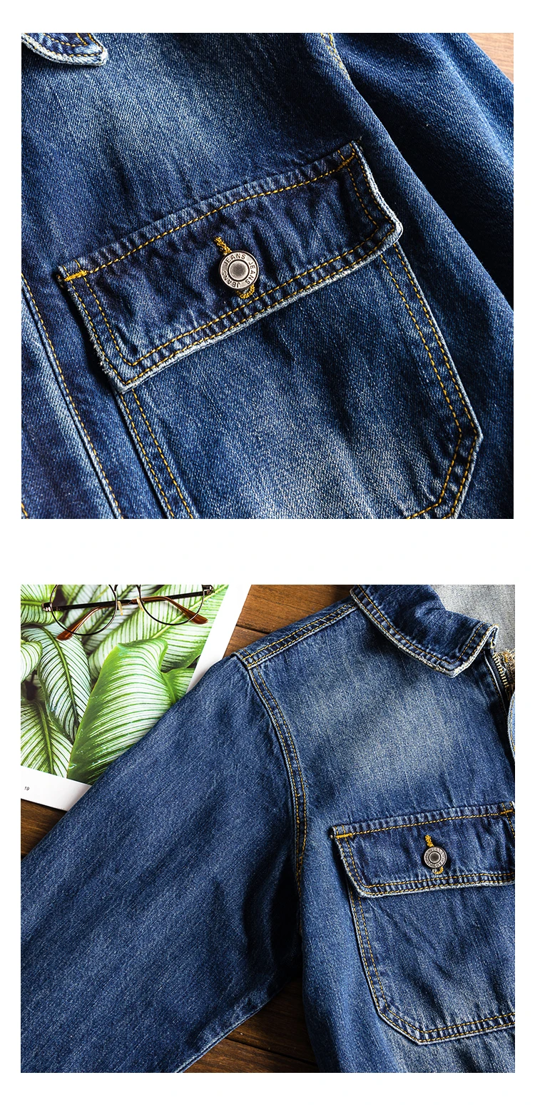 Японский джинсовый комбинезон в стиле ретро, мужские повседневные нагрудники с несколькими карманами, маленький комбинезон, модные