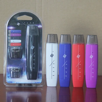 

50PCS New G8 Vape pen Kit with 300mAh Battery POD mod rechargeable battery Vape 1ml Big Vapor E cigarette Hookah Vape Pen kit