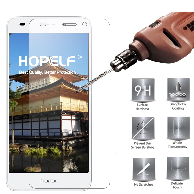 

Tempered Glass for Huawei Honor 7 Lite Screen Protector 9H 2.5D Protective Protector for Huawei Honor 7 Lite Tempered Glass
