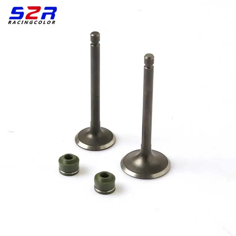 

High Quality Motorcycle Engine Valve Intake Exhaust Stem Valve Assy And Oil Seal For Yamaha YBR125 YB125 YB125Z XTZ125