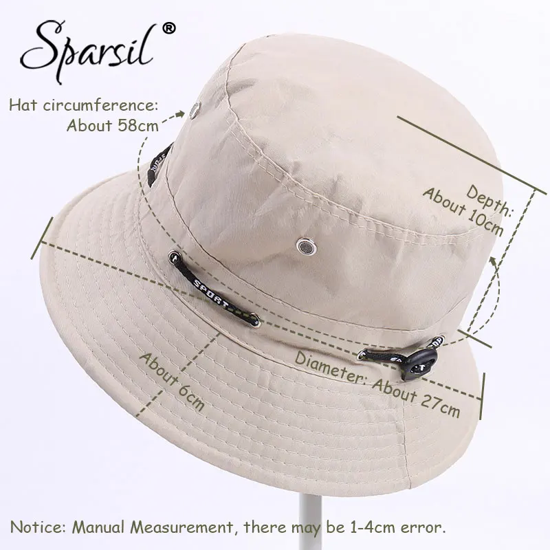 Sparsil, унисекс, уличная камуфляжная Панама, двухсторонняя, носимая, рыболовная шапка для мужчин и женщин, одноцветная, модная, солнцезащитная, дышащая шапка