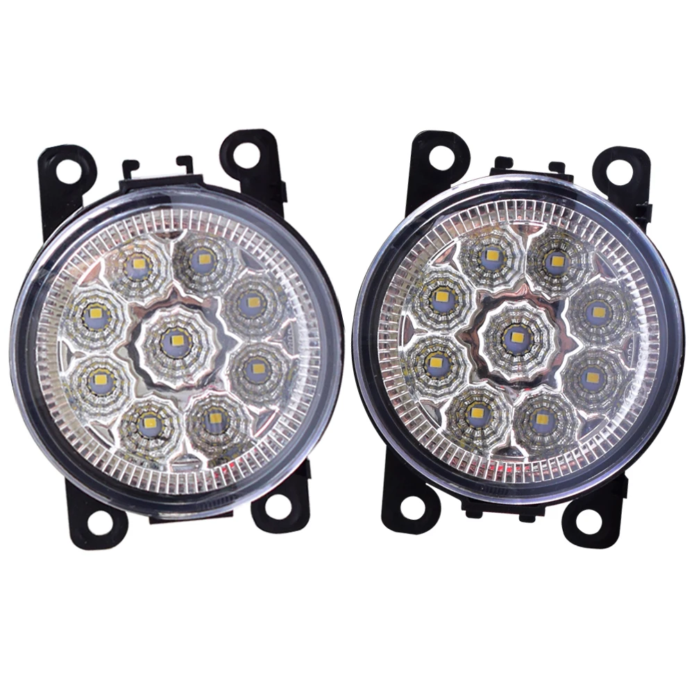 

Car styling front bumper LED fog lamp Lights high brightness For Ford EcoSport 2013-2017 fog lamp lights