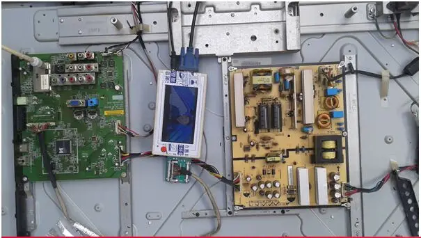 ТВ тестер материнской платы инструменты TV160 Full HD LVDS Turn VGA (LED/LCD) конвертер дисплей
