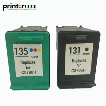 

einkshop 131 135 Refilled Ink Cartridge Replacement for hp 131 135 Deskjet 460 5743 5940 5943 6843 2573 PSC1600 2350 Printer