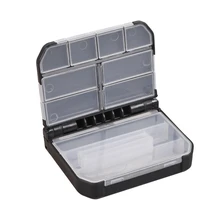 Fsihing 9,5*12*3,3 см рыболовные аксессуары коробка пластиковая большая полуавтоматическая открывающаяся и закрывающаяся коробка для снастей портативные ящики для хранения