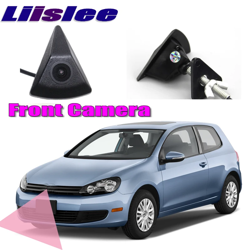 

LiisLee Car Front Camera LOGO Front Grille CAM DIY Manually Control Front Camera For Volkswagen VW Golf MK6 / A6 5K 2008-2012