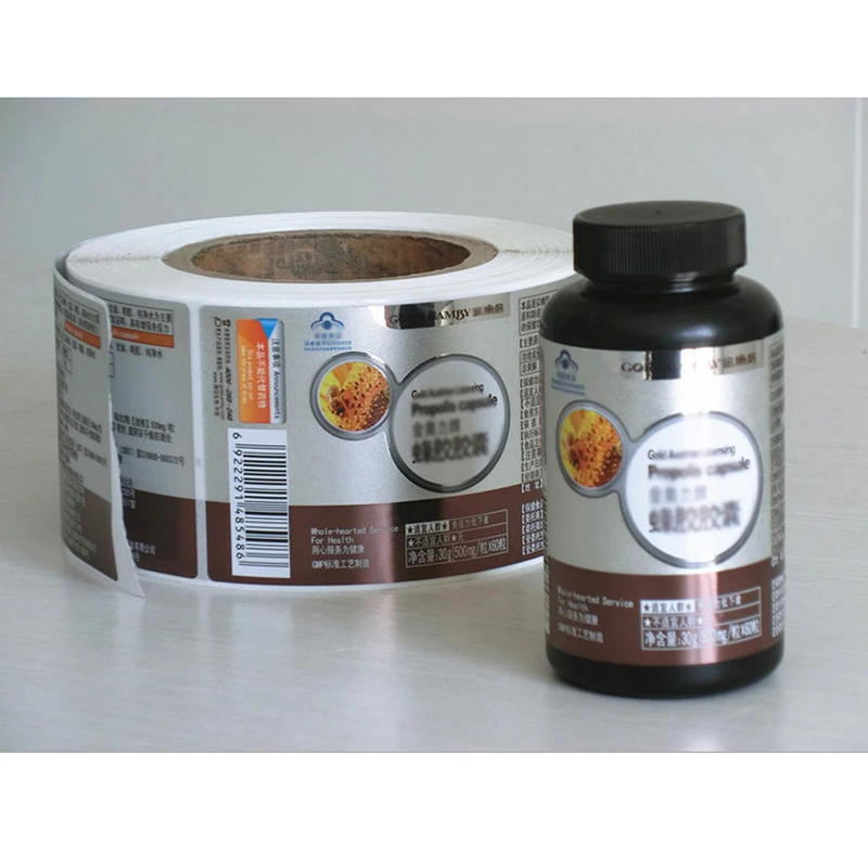 

Food Jar Labels CMYK Printing,Adhesive Custom Printed Colour Food Jar Label self adhesive sticker roll