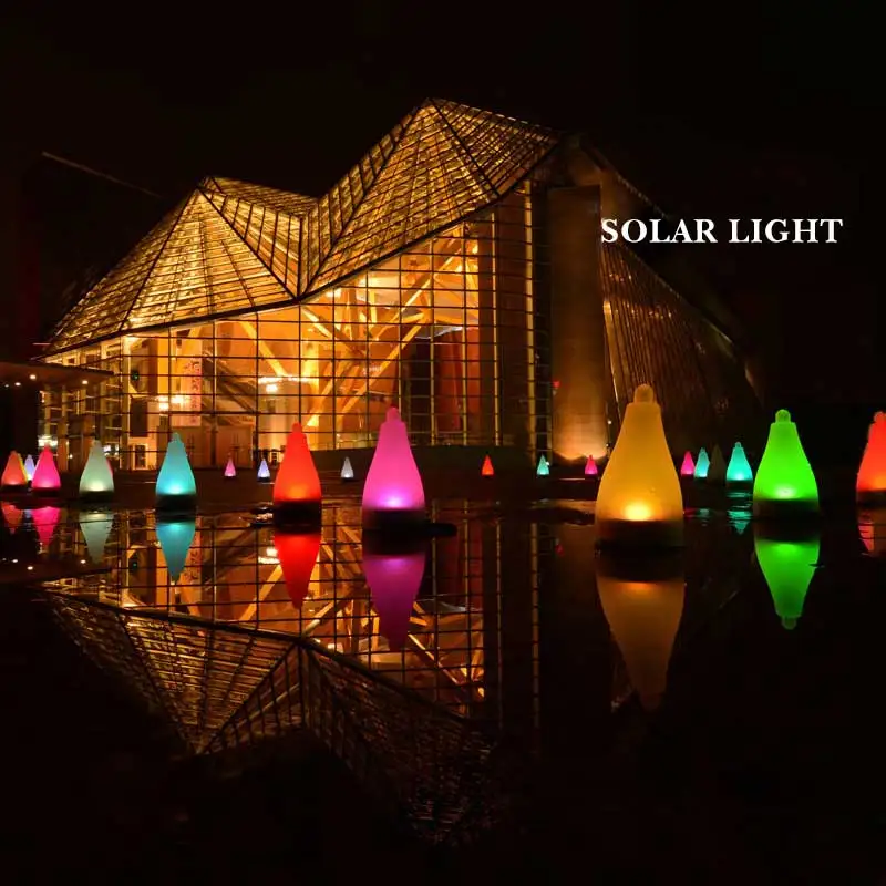 Светодиодная уличная лампа для газона на солнечной батарее водонепроницаемый