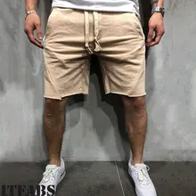 Летние Новые мужские повседневные шорты, брюки военные армейские летние с карманами и высокой посадкой свободные шорты