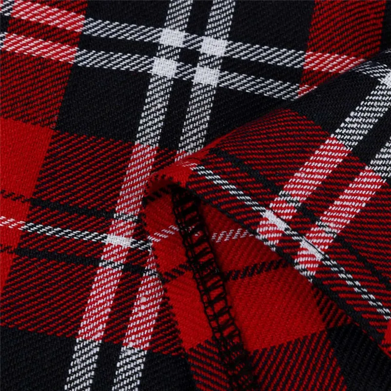New Fashion 2018 Summer style skirts womens casual Scotland Plaid Checks School Uniform Pleated Skirt Cotton Femme Saia Y05#N (11)