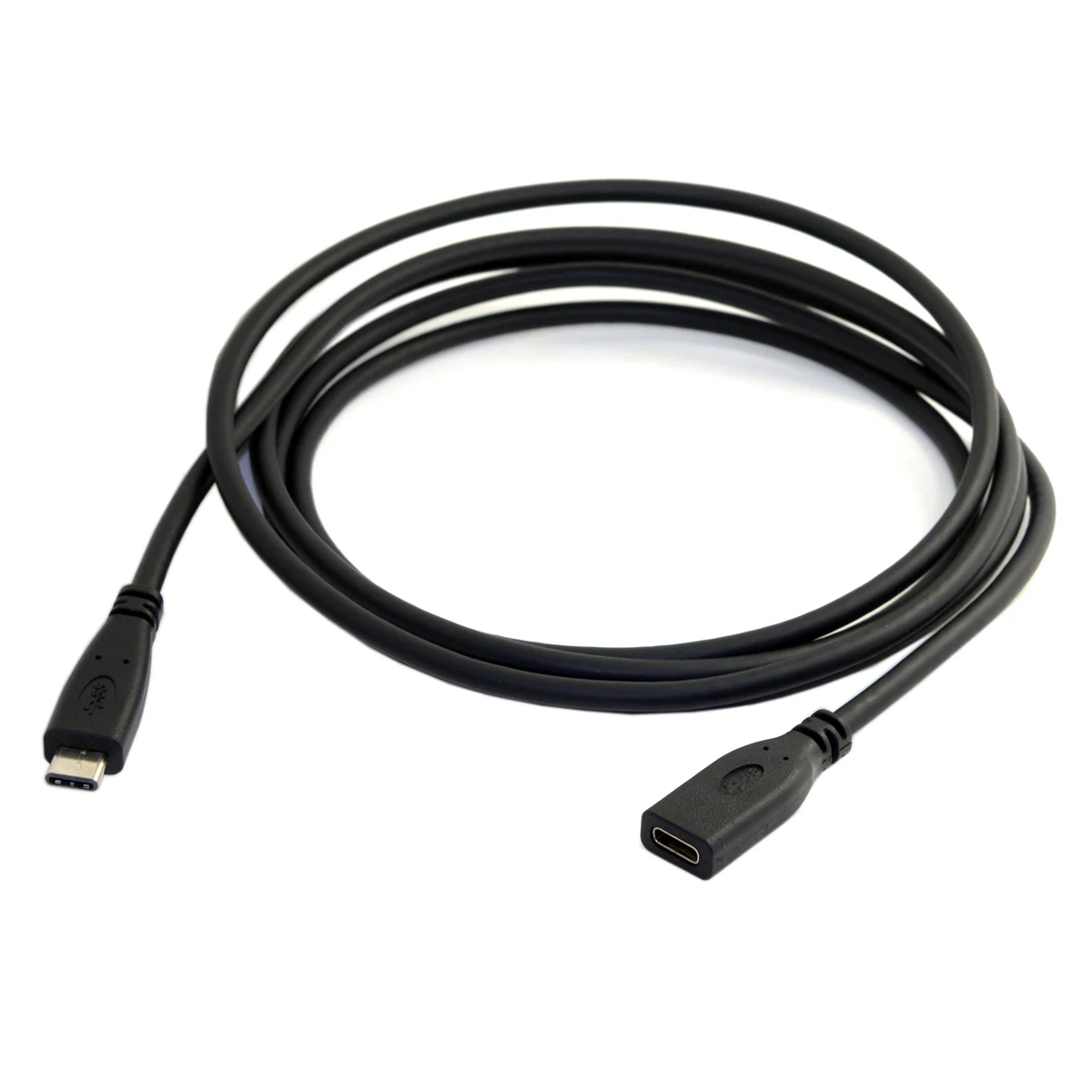 

10pcs/lot USB 3.1 Type C USB-C Male to Female Data Extension Cable for Laptop & Laptop & Tablet & Mobile Phone 200cm