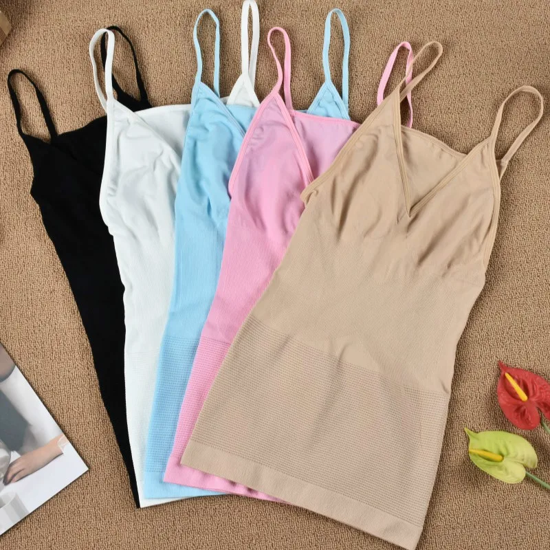 Dreamfactory Body Sculpting Sleeveless Exercise Slimming Sweat Vest Slim Fit Tops Tank Camisole Fat Burning Slim Vest