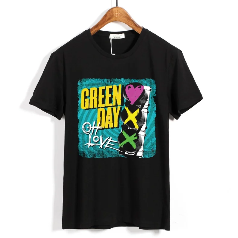 31 designs Vintage Punk style Green Day Rock Brand white black shirt 3D fitness 100%Cotton skateboard Streetwear Harajuku tee