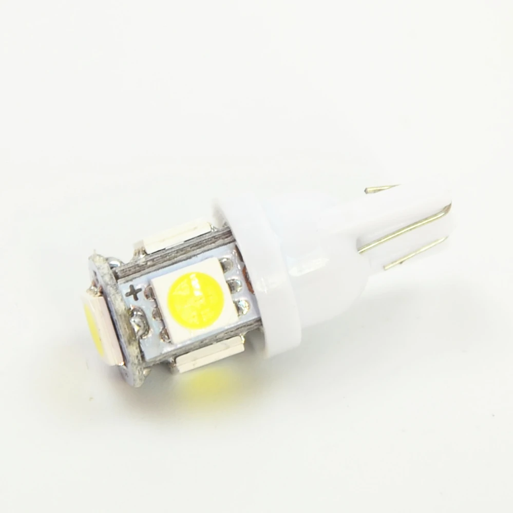 T10 SMD 5050 5 LED W5W 194 168 921 2825 led инструмент Клин Авто свет лампы автомобильные