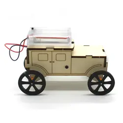 Feichao деревянные игрушки автомобиля w/человека зондирования инфракрасный сенсор физического материала наборы собраны образовательная