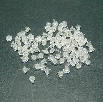 

Cheap Hot Promotion Fashion Silica Gel Earrings Stoppers, Stud Earrings Back, 1000pcs/lot