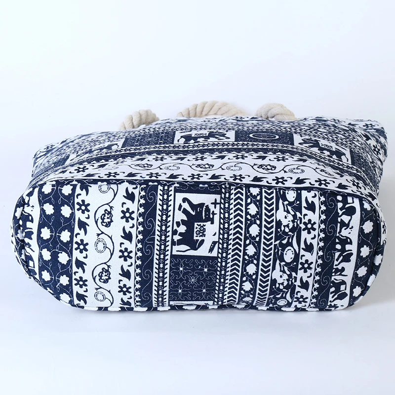 2018-New-fashion-Canvas-Casual-Bags-for-Women-Handbag-Shoulder-Bags-Elephant-Flower-Pattern-Large-Female (3)