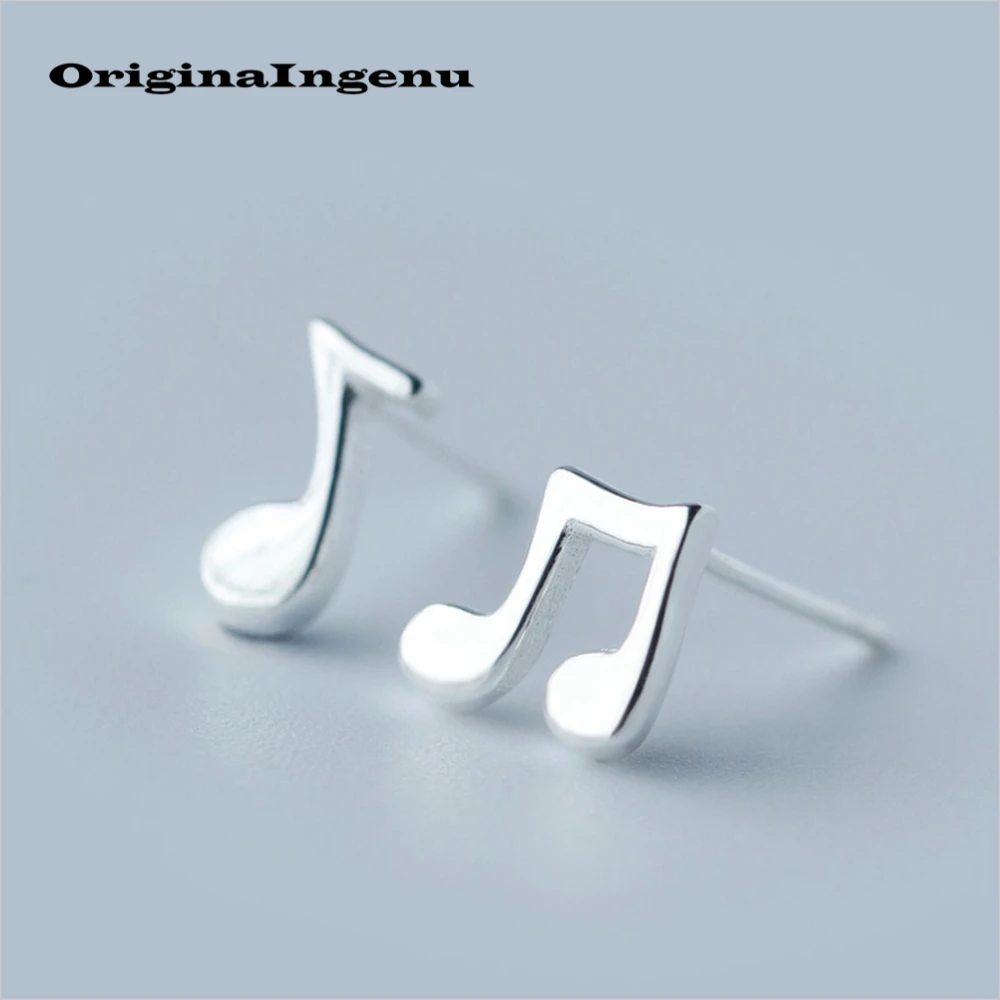 Ювелирные серьги для женщин Brincos Pendientes Шарм музыка Винтаж минимализм подарок на день рождения Oorbellen серьги из серебра 925