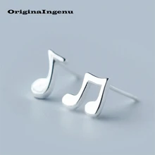 Ювелирные серьги для женщин Brincos Pendientes Шарм музыка Винтаж минимализм подарок на день рождения Oorbellen серьги из серебра 925
