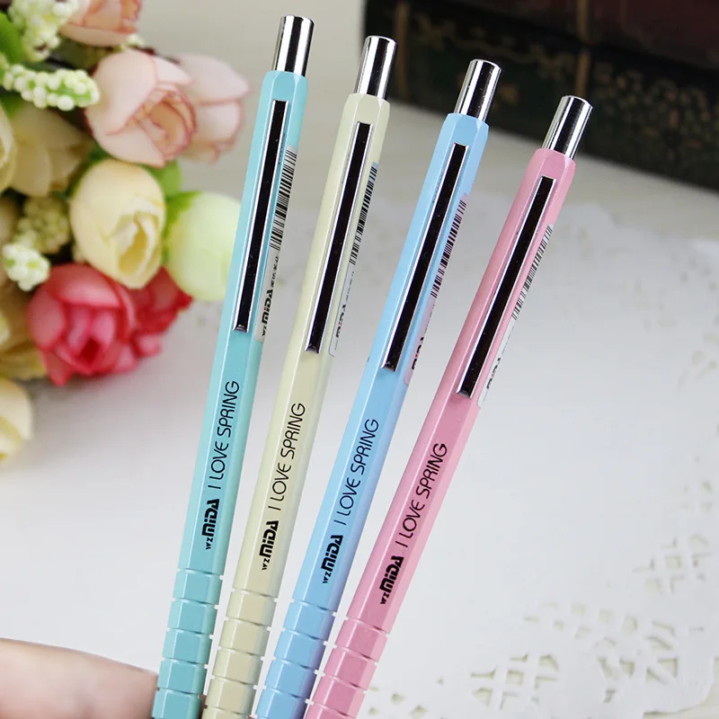 

High Quality Metal pen body 0.5/0.7mm Mechanical Automatic Pencil RedCircle Drafting Metal Pencil for professional Drawing Comic