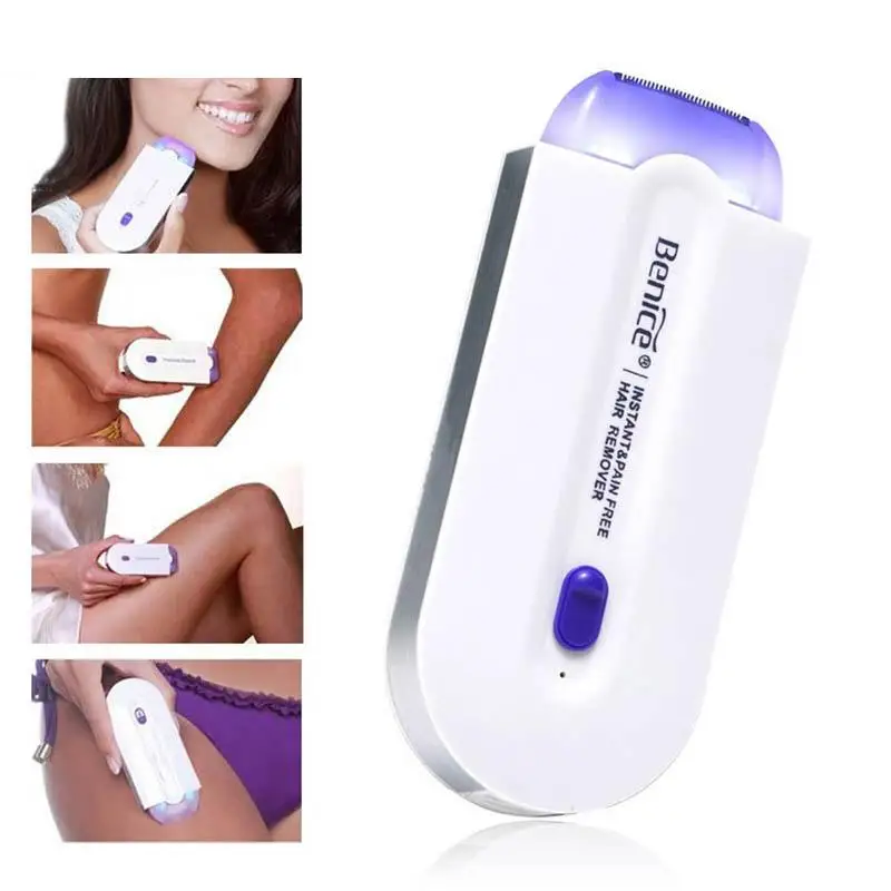 

New Epilator Smooth Touch Painless Women Shaver Electric Hair Removal Device Fast Charge Female Depilatory Sense-light Body