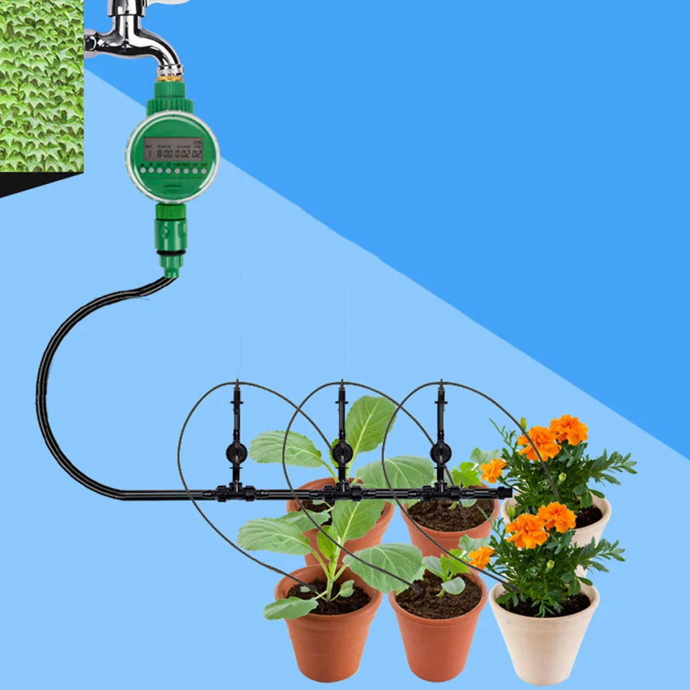 Горячая LCD шланг для полива таймер регулятор вода программы оборудование для полива для сада газон