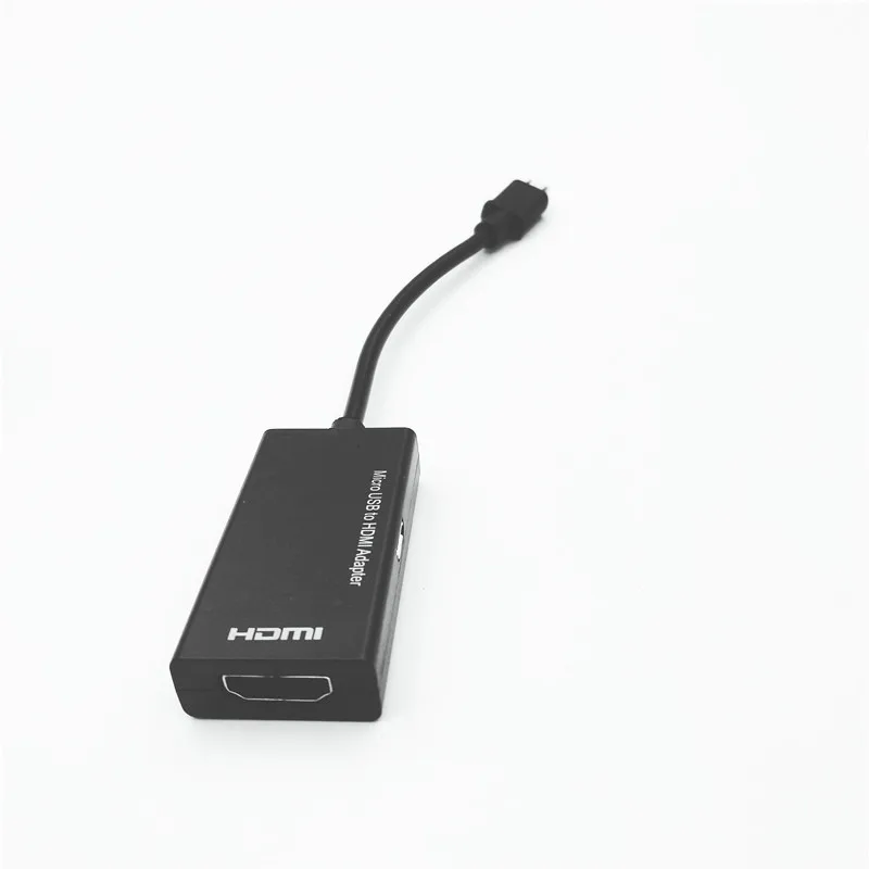 Микро USB к HDMI адаптер для ТВ монитора 1080P HD HDMI аудио видео кабель конвертер для samsung для Xiaomi - Цвет: Micro USB To HDMI