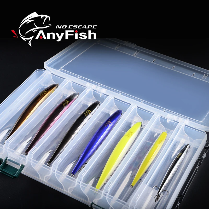 Коробка для рыболовной приманки ANYFISH TB-326, 27*16*5 см, пластиковые рыболовные аксессуары, коробка для рыболовной приманки, рыболовные принадлежности, коробки для рыболовных снастей