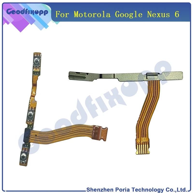 MT0005 For Moto Google 6 Nexus 6 XT1100 XT1103 100% New Original Volume button power on off Flex Cable(2)