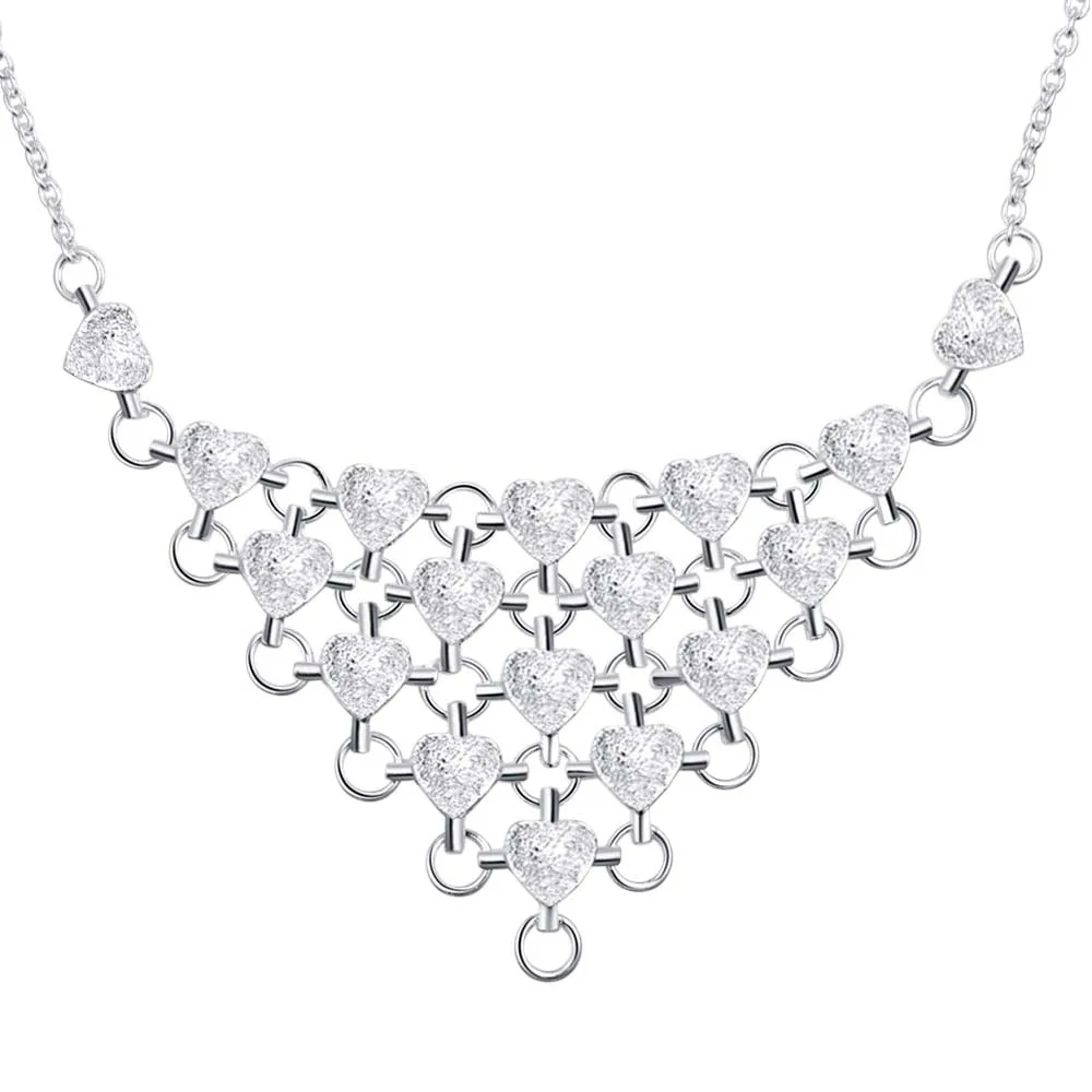 

Collar Choker Statement Necklace Women 2019 New heart Necklaces Trendy Collarer Summer Style Jewelry Colar Collar an546