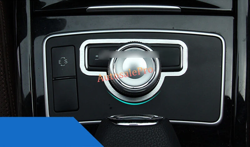 Interior Multimedia Button Cover Trim For Mercedes-Benz GLK-Class X204 2008-2015