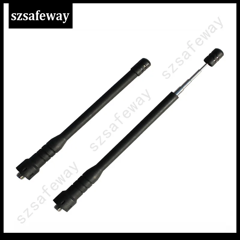 

Telescope ham two way radio antenna SMA Female UHF VHF Dual Band for BaoFeng UV-5R,PuXing,TYT,WouXun for kenwood walkie talke